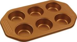 Klausberg KB-7375 Tapadásmentes Muffin Sütőforma 6 Darabos (KB-7375) (KB-7375)