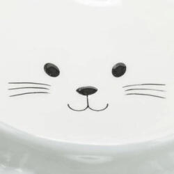 TRIXIE kerámia tál macskafej formájú 015l/14cm