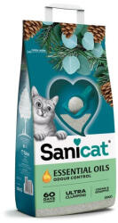 Sanicat macskaalom ESSENTIAL OILS Cedar&Eucalyptus - Cédrus és eukaliptusz illat 10kg (kb. 12l)