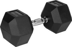 Rebel Hex Gumírozott Öntöttvas Súlyzó 22, 5 kg Rebel Active (RBA-2325-22.5)