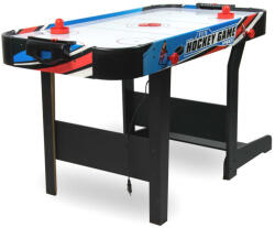 Neo-Sport Léghoki asztal, Neo-Sport NS-427 Air Hockey, fehér, 120 x 60 x 72 cm, összecsukható, MDF és PVC, légáram rendszer, 2 ütővel és 2 koronggal, analóg számláló, hálózati (220-240 V) (TE1427)