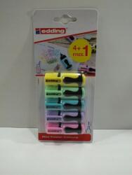 edding 7 Mini Szövegkiemelő Pasztell Bts 4+1 Darab Bliszter (ED-7-5-S1099) (ED-7-5-S1099)