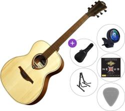 LÂG GUITARS Tramontane T70A Premium SET Natural Satin Джъмбо китара