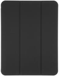  Tablettok Samsung Galaxy Tab S9 FE 10.9 coll (SM-X510, SM-X516) - fekete smart case, áttetsző hátlappal és ceruzatartóval