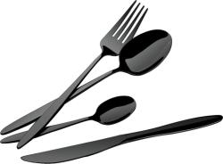 Berlinger Haus BerlingerHaus BH/3063 Matte Black Collection Evőeszköz Készlet - 24 db (BH-3063) (BH-3063)
