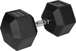 Rebel Hex Gumírozott Öntöttvas Súlyzó 37, 5 kg Rebel Active (RBA-2325-37.5) (RBA-2325-37.5)