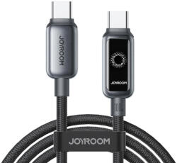 JOYROOM S-A55 USB-C - USB-C StarFlight Kábel 1.2m 100W - Fekete (S-A55 C-C)