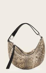 AllSaints bőr táska - bézs Univerzális méret - answear - 77 990 Ft