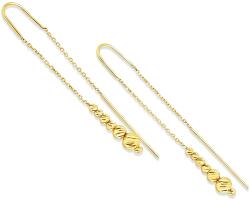 ÉkszerM Arany Lógós Fülbevaló AU 96012