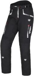 RSA Greby 2 pantaloni de motociclist alb-negru i alb-negru (RSAGREBY2BWH)