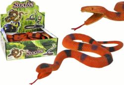 LeanToys Barna Gumikígyó Fekete és Szürke Foltokkal 16549 (16549) (16549)