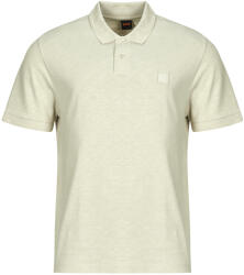 BOSS Tricou Polo mânecă scurtă Bărbați Pe linenlogo BOSS Bej EU S