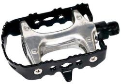 Longus SP910S acél keretes alumínium pedál, fekete-ezüst