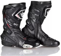 RSA Ghete moto RSA GP-01 negru (RSAGP011395BL)