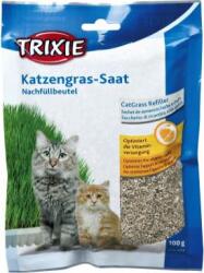 TRIXIE Soft Grass Macskafű - 100 gr, Zacskós (TX-4233) (TX-4233)