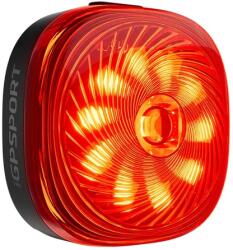 iGPSPORT TL50 USB-ről tölthető hátsó okos lámpa, BLE, 50 lumen, fekete