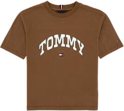 Tommy Hilfiger Tricouri mânecă scurtă Băieți VARSITY RAISED PRINT TEE SS Tommy Hilfiger Maro 16 ani