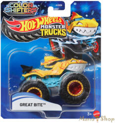 Mattel Monster Trucks - Color Shifter Great Bite - Színváltós kisautó (JHY95)