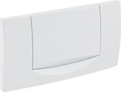 Geberit 200F fehér nyomólap, szögletes, öblítés-stop működtetésű (115.222. 11.1) (115.222.11.1)