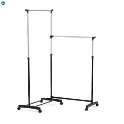  Fekete Műanyag Ruhafogas. GD-174 BK