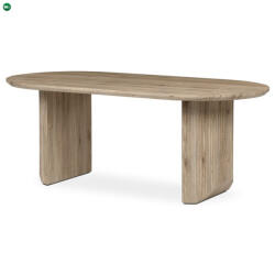 Artium Étkezőasztal 200×100 cm, MDF, San Remo Tölgy. HT-W1578 SRE