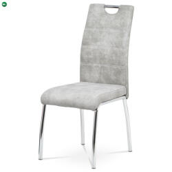 Artium Ezüst Vintage Szövet Étkezőszék. HC-486 SIL3