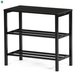  Fekete Fém Cipős Szekrény. 83168-42 BK