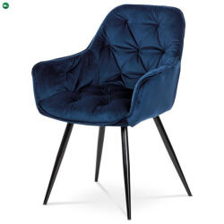 Artium Kék Bársony Étkezőszék. DCH-421 BLUE4