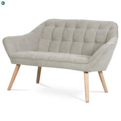  Kétszemélyes Kanapé, Ezüst Szövet. AK-322 SIL2