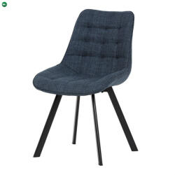 Artium Étkezőszék kék szövettel. HC-465 BLUE2