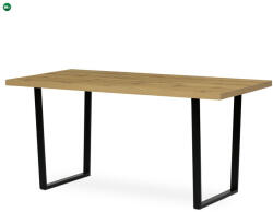  Étkezőasztal 160x80cm, Tölgy Színben, HT-R5216 oak