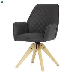 Artium Fekete Szövet Étkezőszék. HC-539 BK3