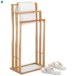 Artium Dr-039 Törölközőtartó Tömör Bambuszból Természetes Színben - Magasság: 82 cm. Teherbírás: 5kg