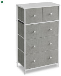  Szürke Fém Komód 56×30×93 cm. AUK-E1051 GREY