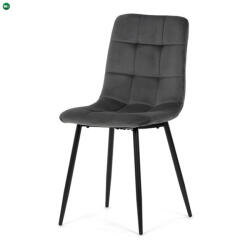 Artium Szürke Bársony Étkezőszék. CT-281 GREY4