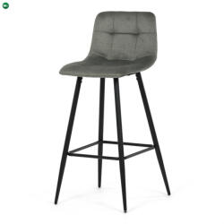  Zöld Szövet Bárszék. AUB-X7015 GRN2