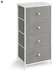  Szürke komód 45×30×92 cm méretben - AUK-E1031-GREY