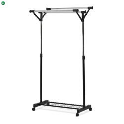  Fekete Fém Ruhafogas. 84521 BK