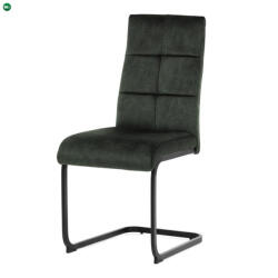  Zöld Vintage Bársony Étkezőszék. DCL-D1275 GRN4