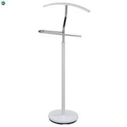  Modern Szobainas Fehér - Króm Színben 84186