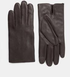 BOSS bőr kesztyű - barna M - answear - 24 390 Ft