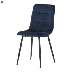 Artium Kék Bársony Étkezőszék. CT-281 BLUE4