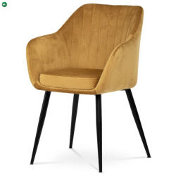  Sárga Bársony Étkezőszék. PIKA YEL4