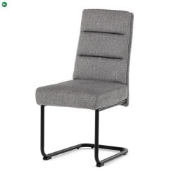  Szürke Szövet Étkezőszék, Ezüst Árnyalattal. DCL-P3107 SIL2