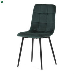 Artium Zöld Bársony Étkezőszék. CT-281 GRN4