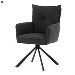 Artium Szürke Kordbársony Étkezőszék. HC-X1128 GREY2