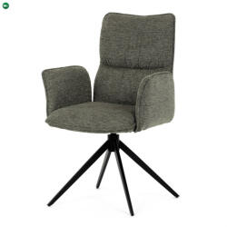  Zöld Szövet Étkezőszék. DCH-D1328 GRN2