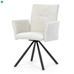  Krém Bouclé Étkezőszék. DCH-W1117 CRM2