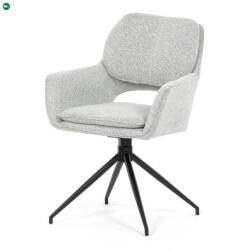  Étkezőszék krém bouclé szövettel. DCH-T1156 CRM2