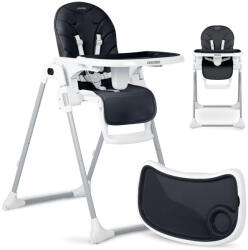 RicoKids Etetőszék asztallal, fekete Ricokids Tulo (700603)